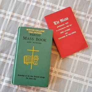 Parish Mass Book from Boston College High School
